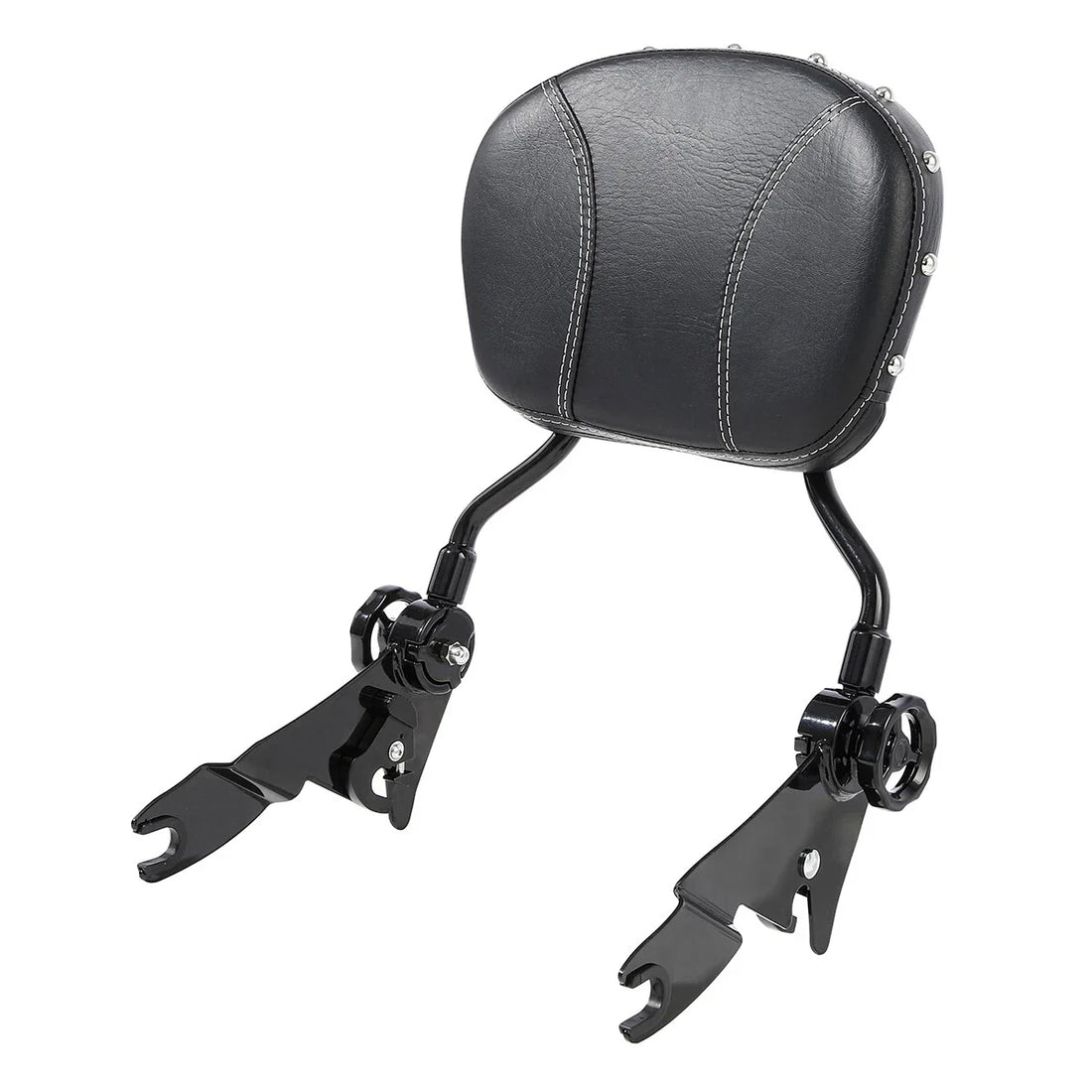 Backrest Pad Sissy Bar Fit For Harley Touring Street Road Glide 2009-2026 Black