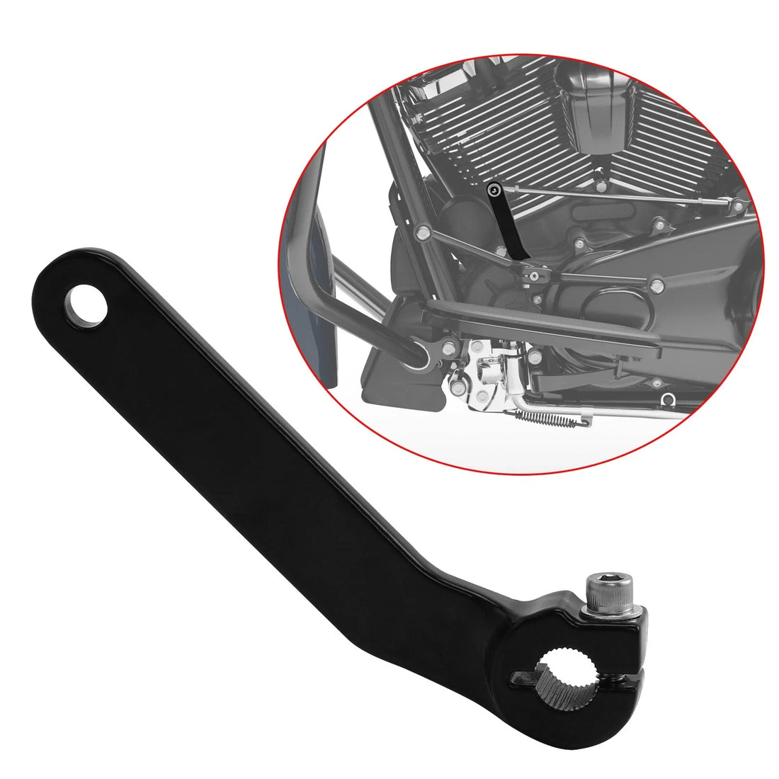 Black Shift Lever Fit For Harley Electra Street Road Glide 2017-2025