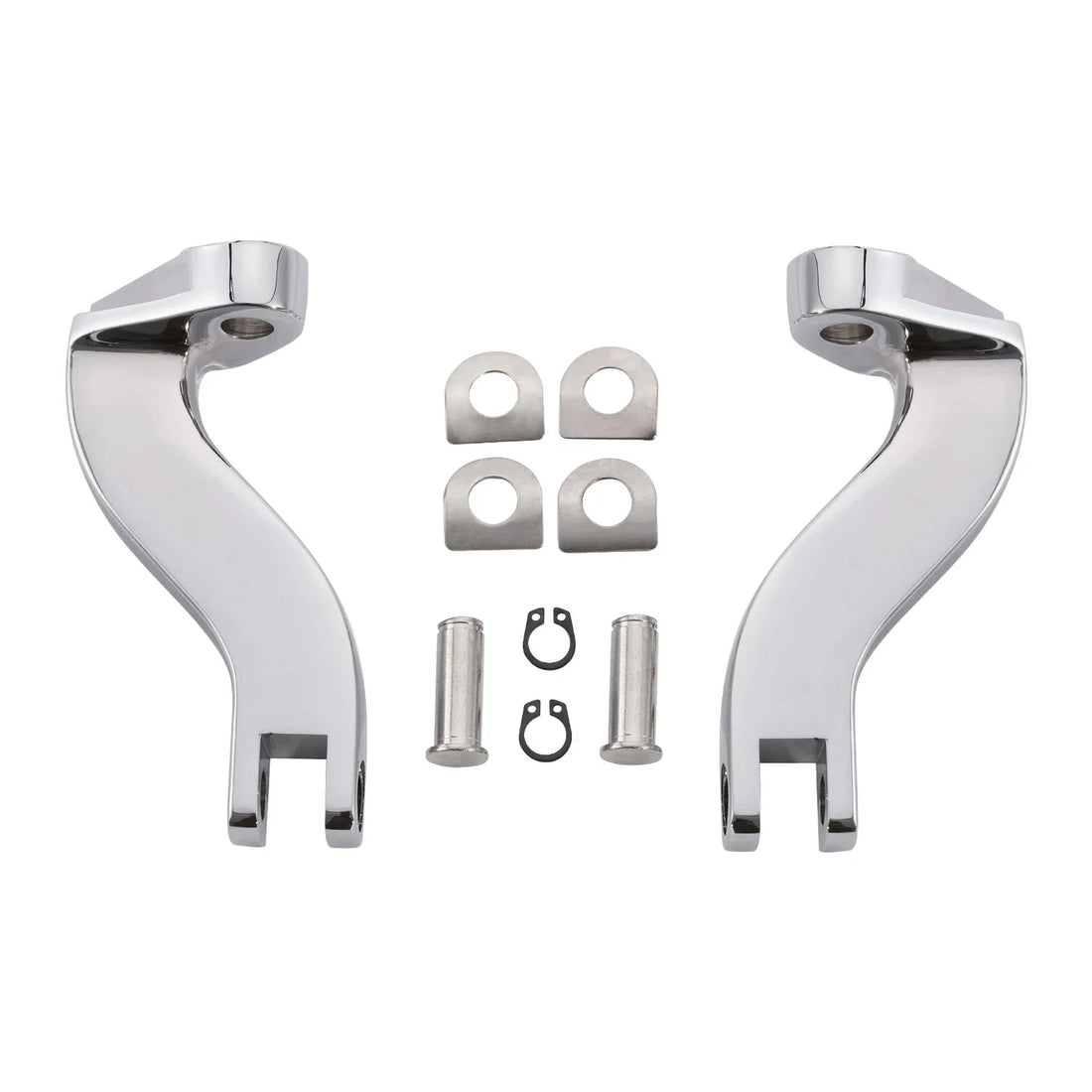 Chrome Rear Footpeg Mount Fit for Harley Touring Electra Street Glide 1993-2025