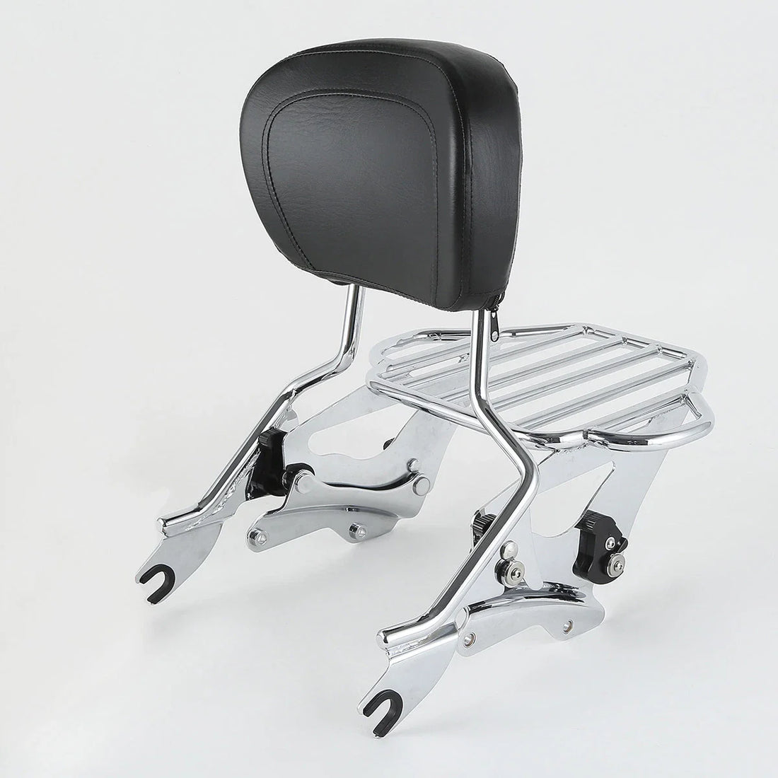 Sissy Bar Luggage Rack Backrest & Docking Hardware Fit For Harley Touring 14-23