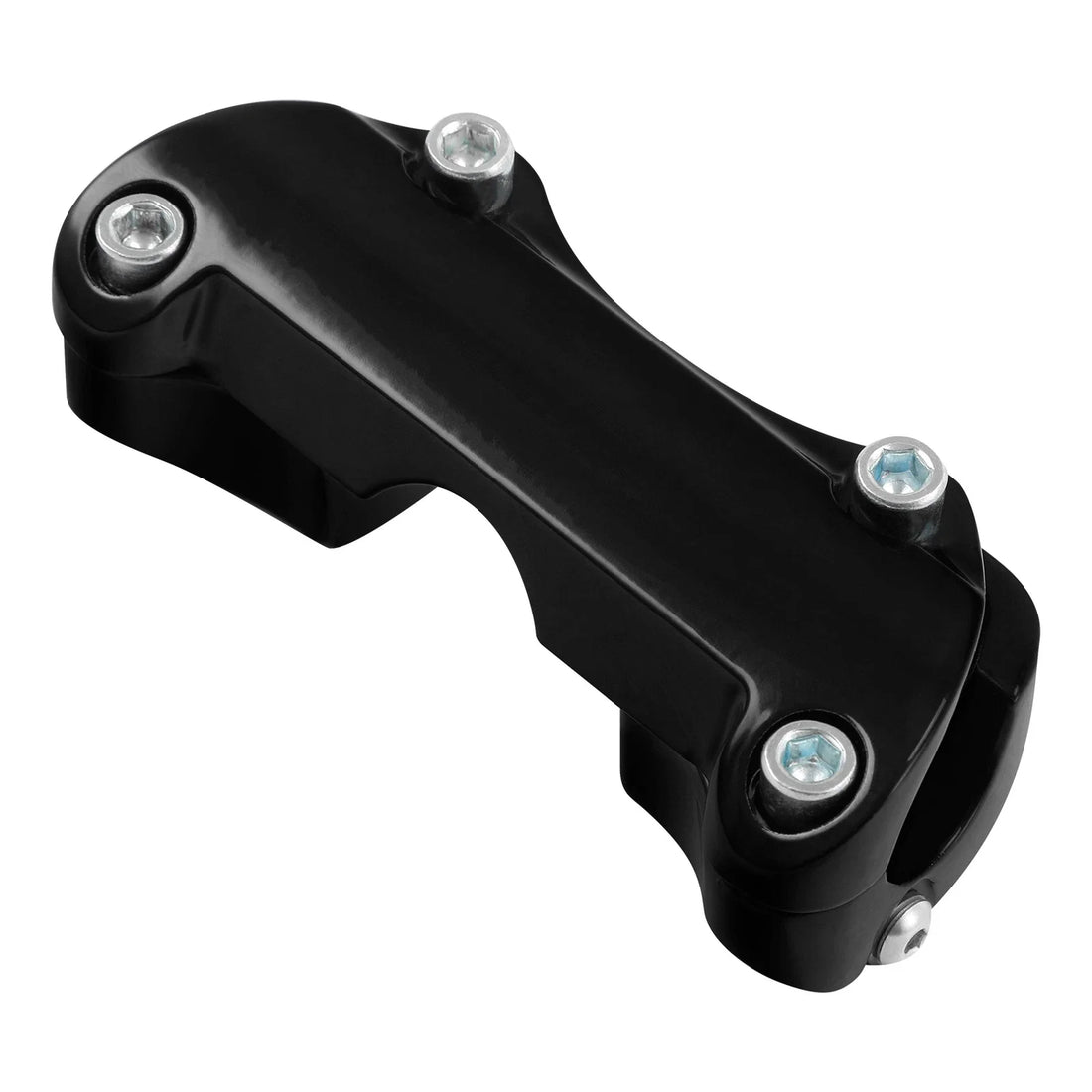 1'' Handlebar Riser Top Clamp Fit For Harley Touring Cvo Road Glide 88-23 Black
