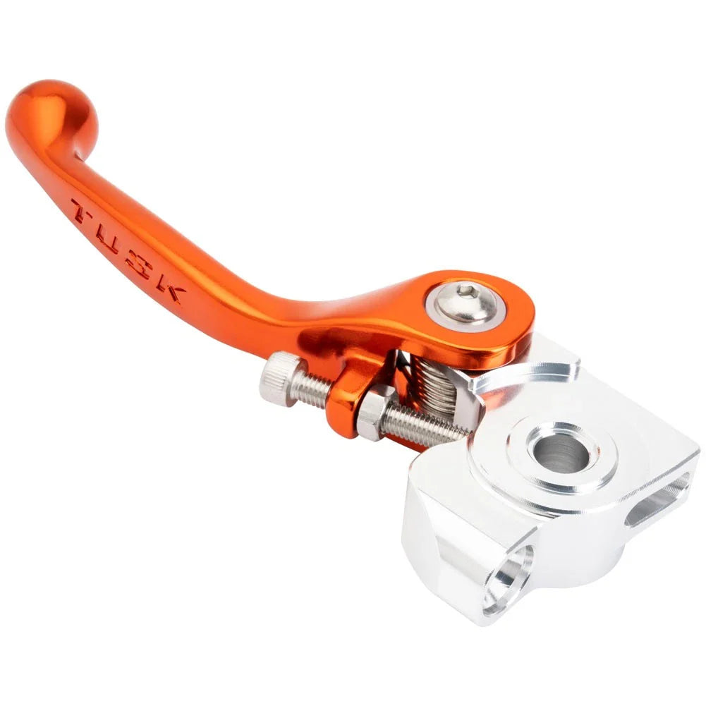 Tusk ACLC-388S-Orngf999-420c6d Axis Folding Clutch Lvr Shrt-Brembo Compatbl Orng