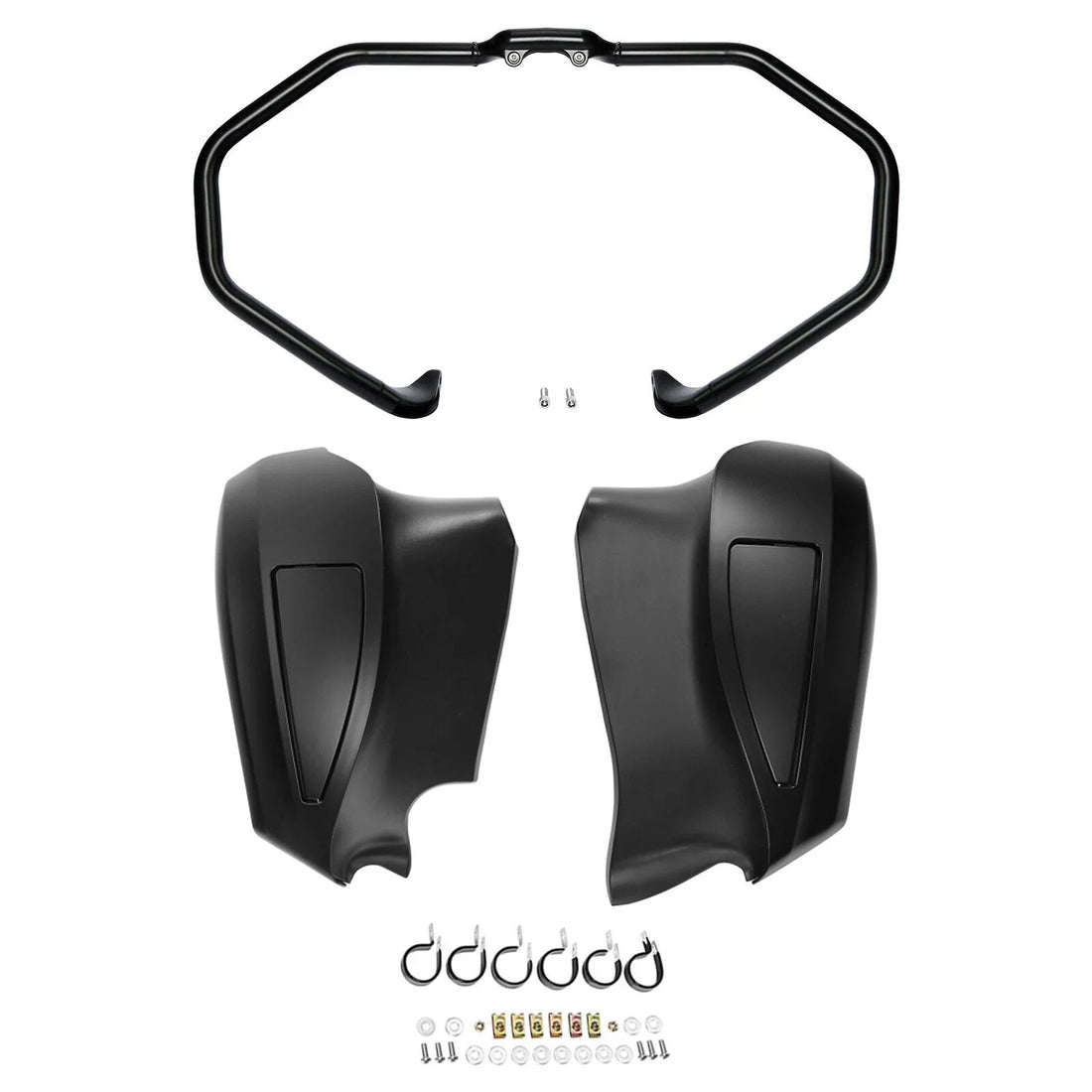 Black Highway Bar Lower Fairings Fit For Indian Chieftain Dark Horse 2014-2023