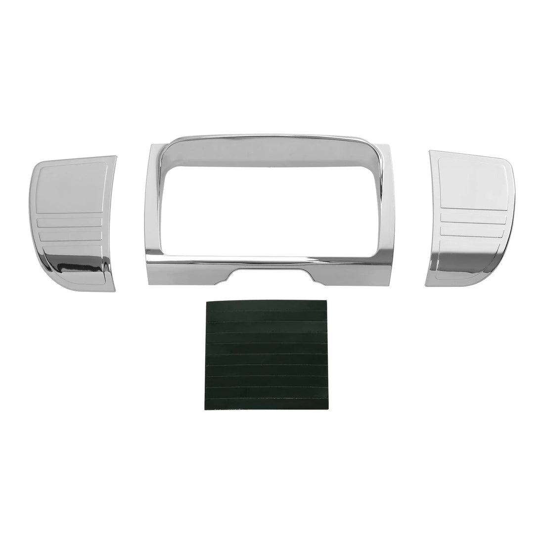 Tri Line Stereo Fairing Trim Cover Fit For Harley Street Glide 2014-2023 Chrome