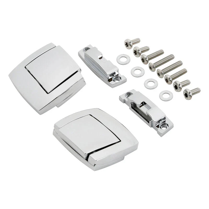 Razor Chopped King Trunk Latches For Harley Touring Electra Glide 80-13