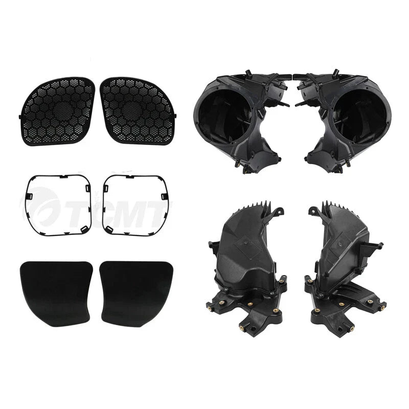 Fairing Storage Glove Box Door Speaker Grilles Fit For Harley Road Glide 15-23