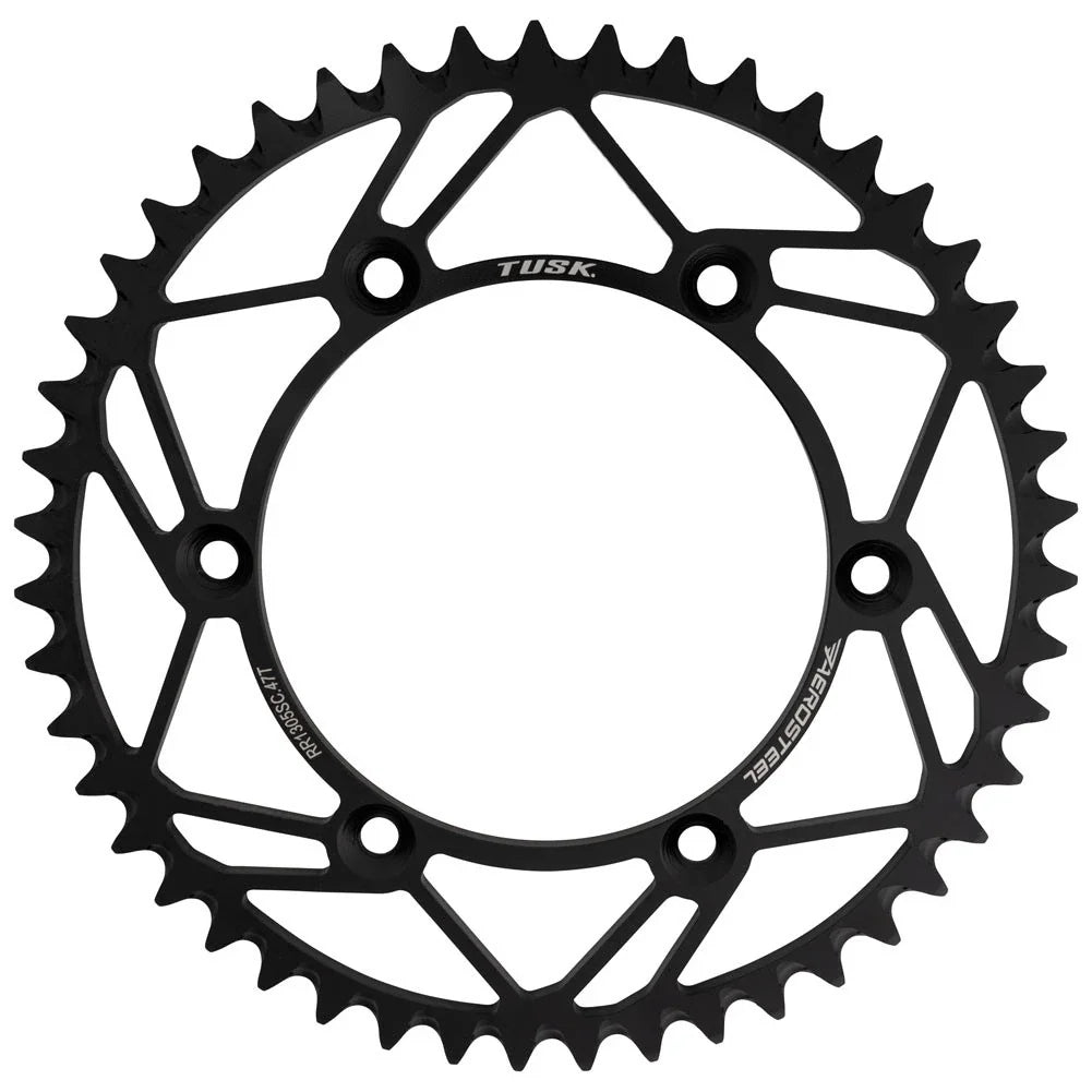 Tusk AeroSteel Rear Sprocket 47 Tooth For Yamaha YZ125X 2020-2026