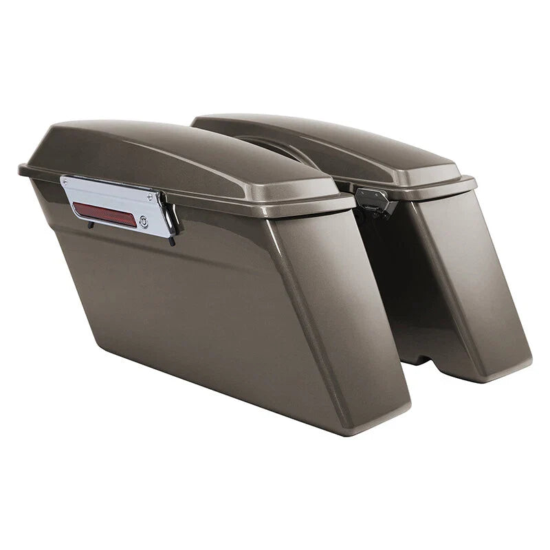 Hard Saddlebags Fit For Harley Touring Street Road King Glide 1994-2013