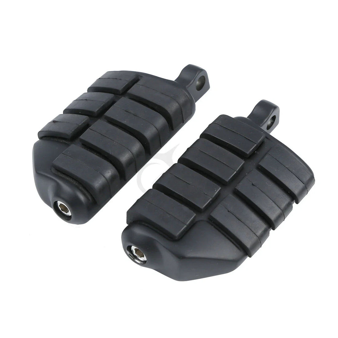 Matte Black Male Mount Lion Paw Footrests Footpegs Pegs Fit For Harley Touring