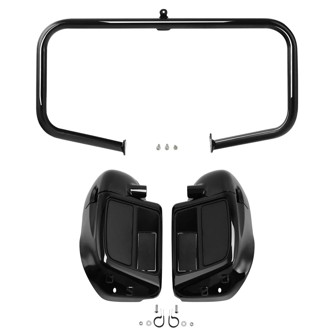 Lower Vented Fairings Engine Guard Crash Bar Fit For Harley Electra Glide 14-24