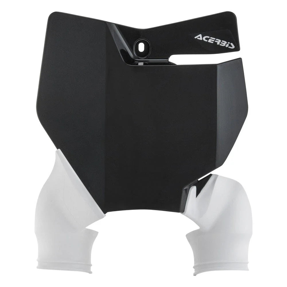 Acerbis Raptor Front Number Plate Black/White For KTM 150 SX 2016-2018