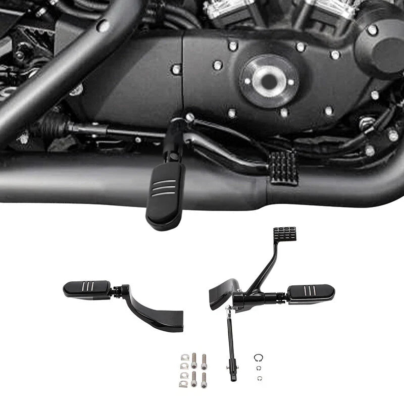 Mid Control Kit Foot Peg Lever Fit For Harley Sportster XL 883 1200 2014-2022