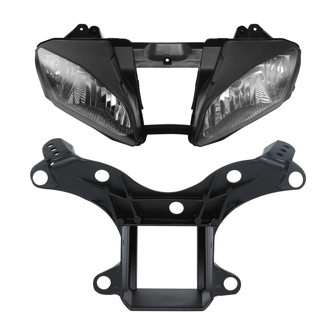 Front Headlight & Upper Fairing Stay Bracket Fit For Yamaha Yzf R6 2006-2007 06