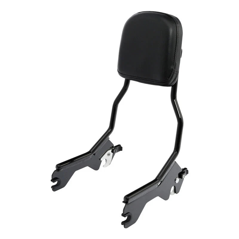 Sissy Bar Backrest Pad Fit For Harley Softail Low Rider Sport Glide Flsb 18-25