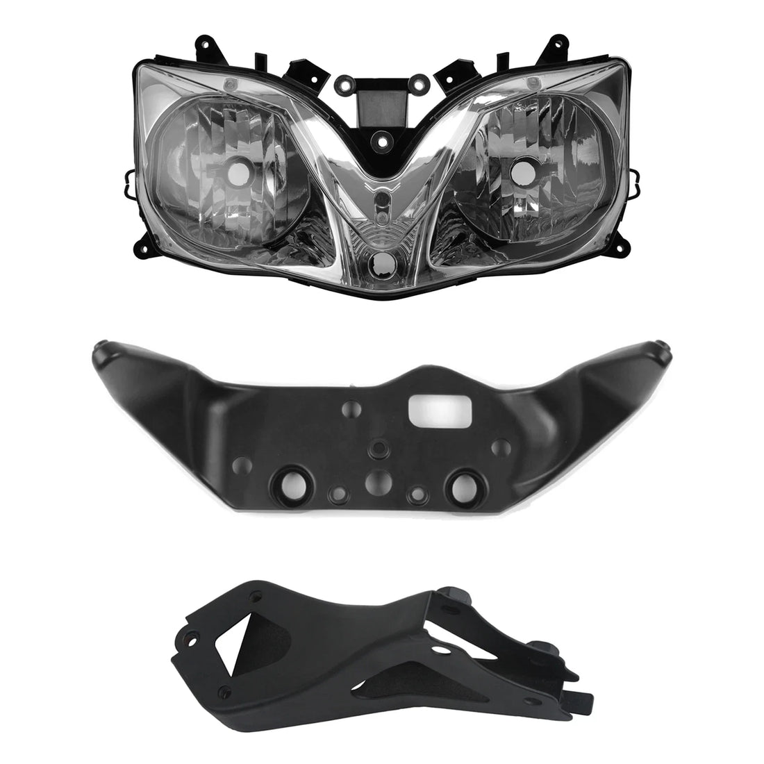 Front Headlight Assembly & Fairing Stay Bracket Fit For Honda CBR600F4i 2001-06