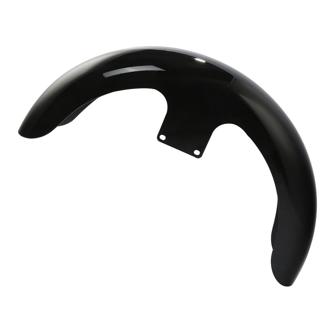 Vivid Black 23" Wheel Front Fender Fit For Harley Touring models Baggers 2014-24