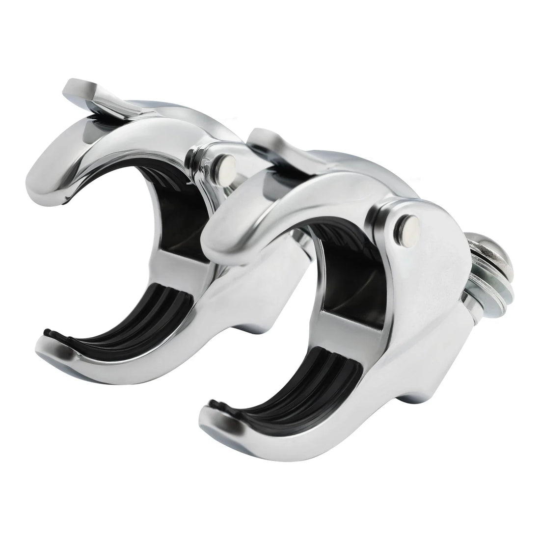 49mm Detachable Windshield Clamps Fit For Harley Street Bob Low Rider 2018-2025