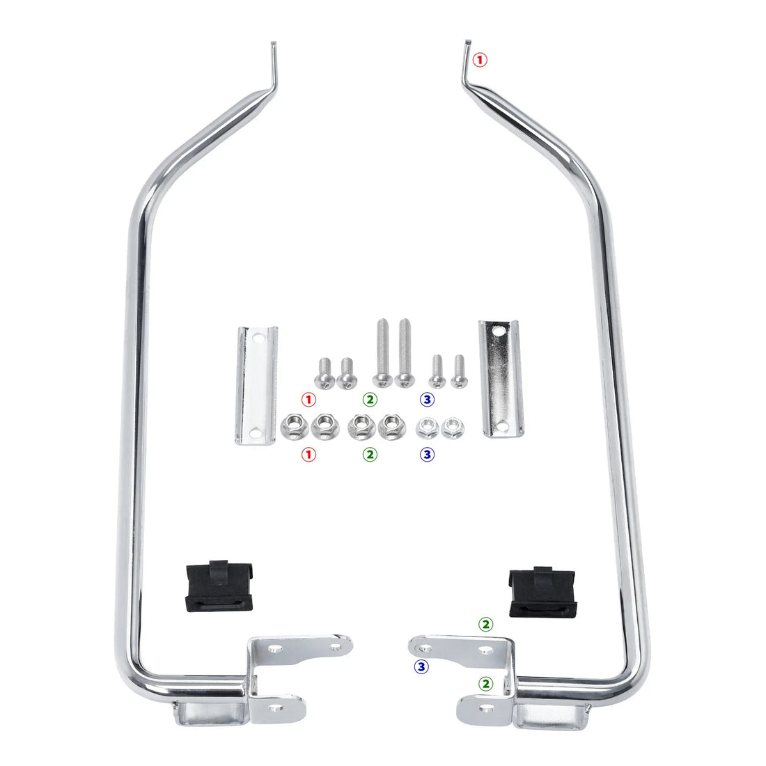 Saddlebag Support Bracket Hardware Kit Fit For Harley Touring Road Glide 2014-23
