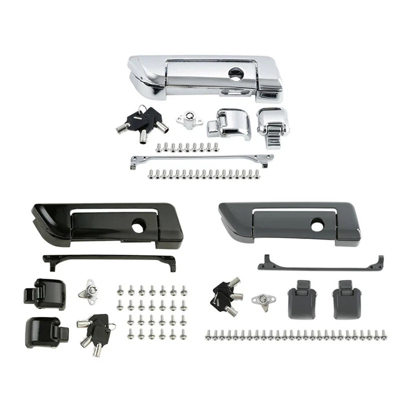 Trunk Latches Key Hinges Fit For Harley Touring Road Glide 2014-24