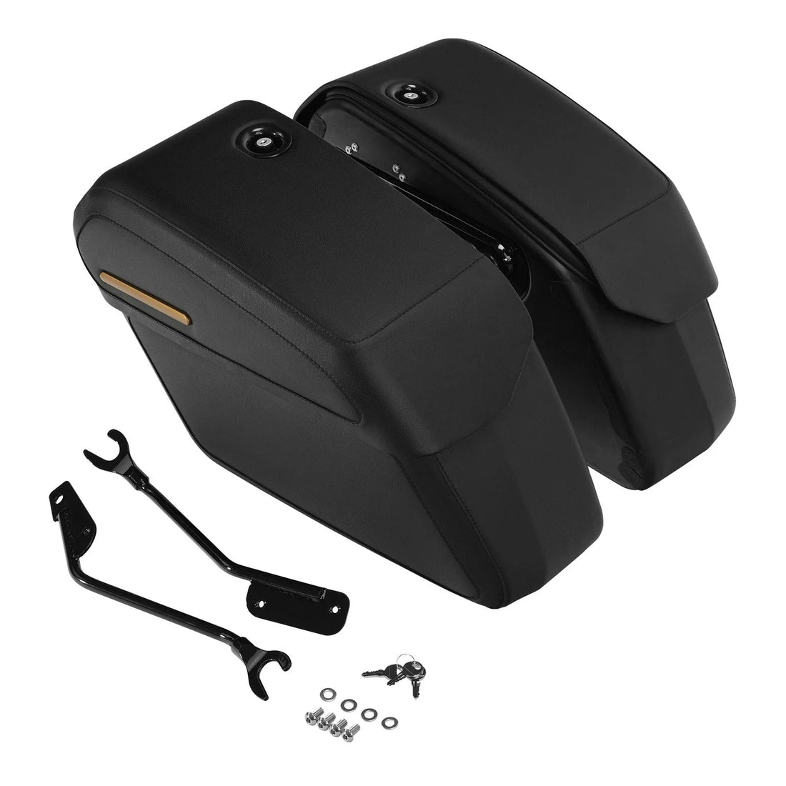 Detachable Saddlebags Fit For Harley Softail Fat Boy Breakout Flfb Fxbr 18-25 24