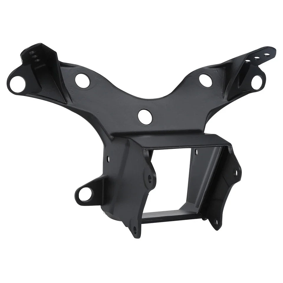 Black Front Headlight Upper Fairing Stay Bracket Fit For Yamaha Yzf R6 2006-2007