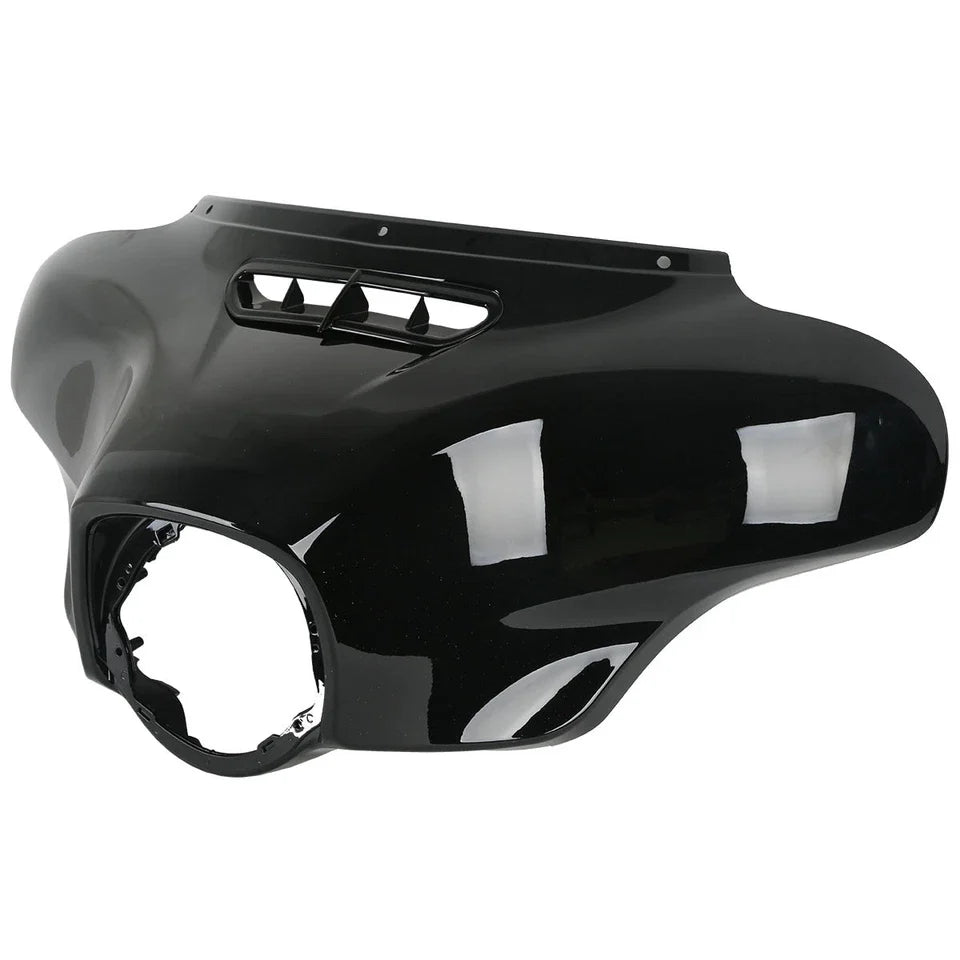Front Upper Batwing Fairing Fit For Harley Electra Street Glide 2014-2024 Black