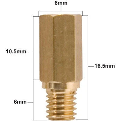 Pro X 99101-357 Series Keihin Hex Main Jet 117 For Honda CRF150F 2003-09,2012-17