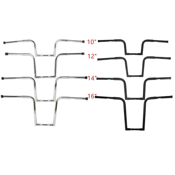 10"/12"/14"/16" 1.25" Ape Hanger Handlebar Bars For Harley Sportster XL883 1200