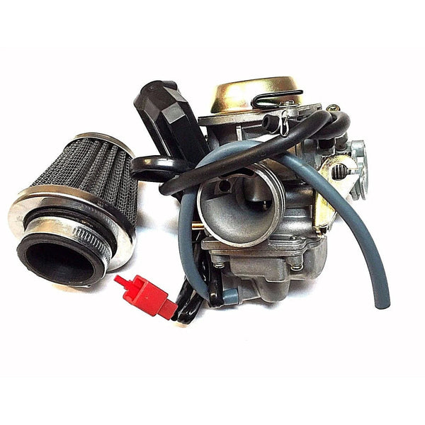 24MM Carburetor Performance Air Filter 157QMJ GY6 150 150CC