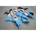 For 2024 2025 Kawasaki Ninja ZX6R 636 Glossy Blue Pink Fairing Kit +Tank +Bolts