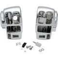 Drag Specialties 0616-0143 Chrome Switch Housing for 96-07 w/ Radio & Cruise