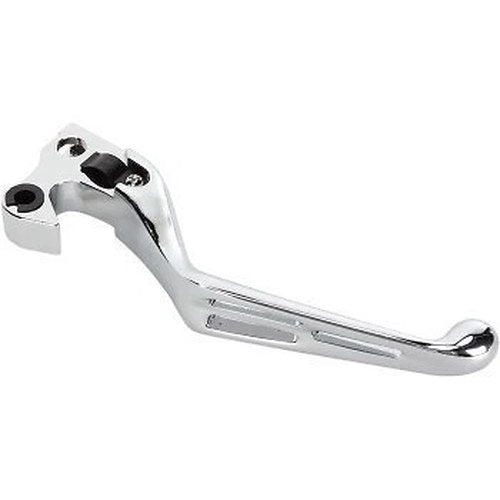 Drag Specialties 0613-0946 Chrome Slotted Wide Clutch Lever for Sportster 14-22