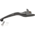 Matte Black Slotted Wide Blade Replacement Brake Lever for Harley Touring 14-16