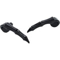 Kuryakyn 5191 Gloss Black Zombie Saddlebag Latch Handles for 14-23 Touring