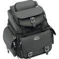 Saddlemen Back Seat Rest Sissy Bar Bag Motorcycle Touring Luggage BR1800EX
