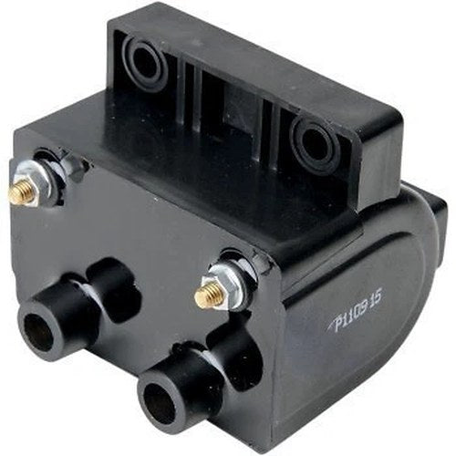 Drag Specialties 2102-0227 Ignition Coil Black 5 Ohm Points Dual Fire