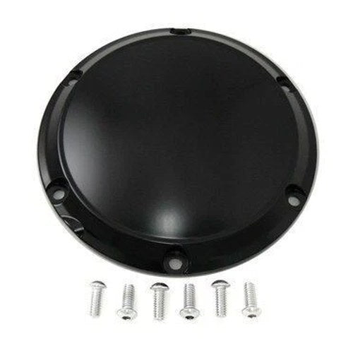 Black Smooth Derby Cover for Harley Sportster Nightster Custom XL 04-22