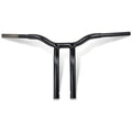 LA Choppers LA-7338-14B Black 14" Kage Fighter Welded Bent-Riser Handlebar