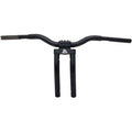 LA Choppers LA-7336-10M Matte Black 13" Kage Fighter-T Pullback Handlebar