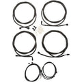 LA Choppers LA-8054KT3-16M Black Midnight Plug-and-Play Cable Kit for 15-17"