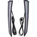 Ciro 45801 Black Amber/White LED Fang Lower Fairing Lights for 14-22 Touring