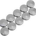 Drag Specialties 2402-0126 Chrome 1/4" Torx Bolt Covers 10 Pack for Harley