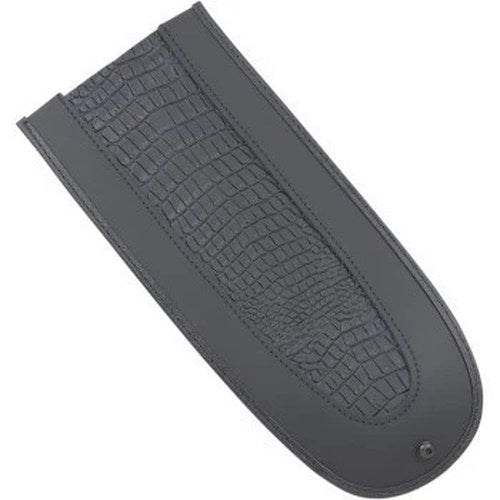 Drag Specialties Fender Skin Faux Gator Vinyl Bib for Harley Softail 18-22