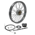 V-Twin 52-0358 Chrome 21" x 2.15" Mini Brake Wheel for Custom Application