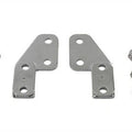 V-Twin 31-1268 Chrome License Plate Frame Bracket Kit for Touring 97-08