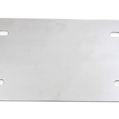 V-Twin 42-0221 Chrome 4.75" x 8" License Plate Frame Backing Plate Smooth Style