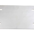 V-Twin 42-0221 Chrome 4.75" x 8" License Plate Frame Backing Plate Smooth Style