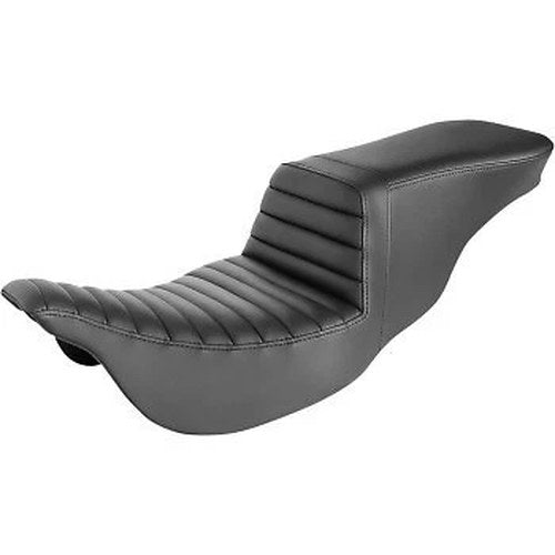 Saddlemen 808-07B-19 Tuck & Roll Black Step-Up Seat for 08-23 Touring