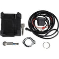 Ciro 50212 Chrome Handlebar Mount Smart Phone/GPS Holder with Charger