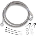 Drag Specialties 1204-2750 Stainless Steel Front Brake Line Kit